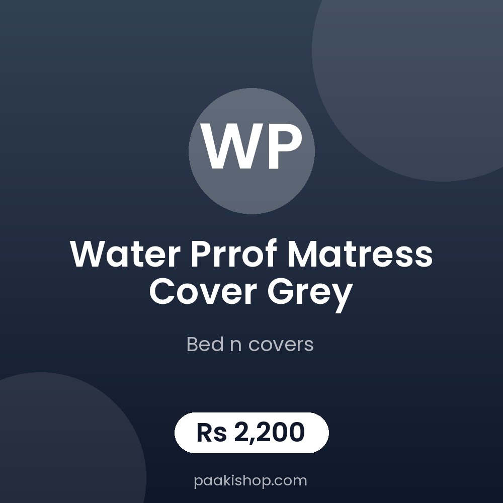 water prrof matress cover grey