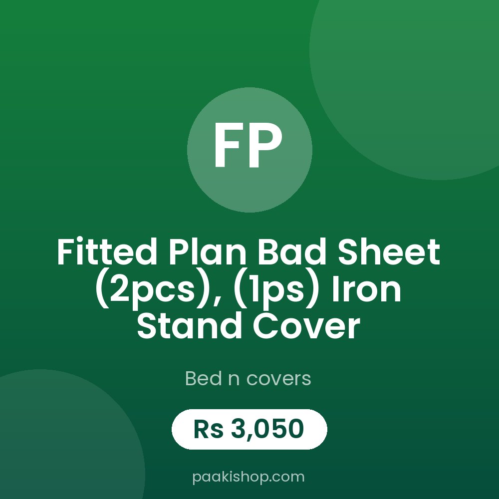 fitted plan bad sheet (2pcs), (1ps) iron stand cover