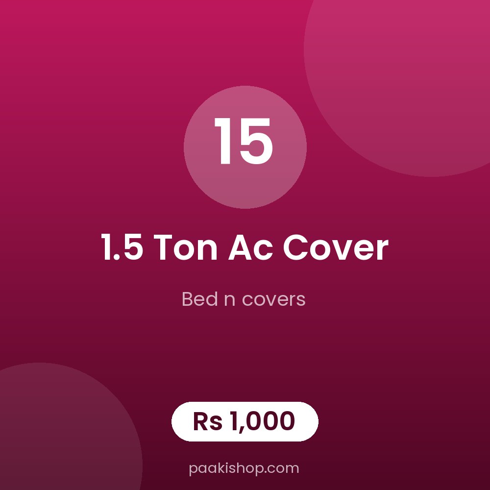 1.5 ton Ac Cover