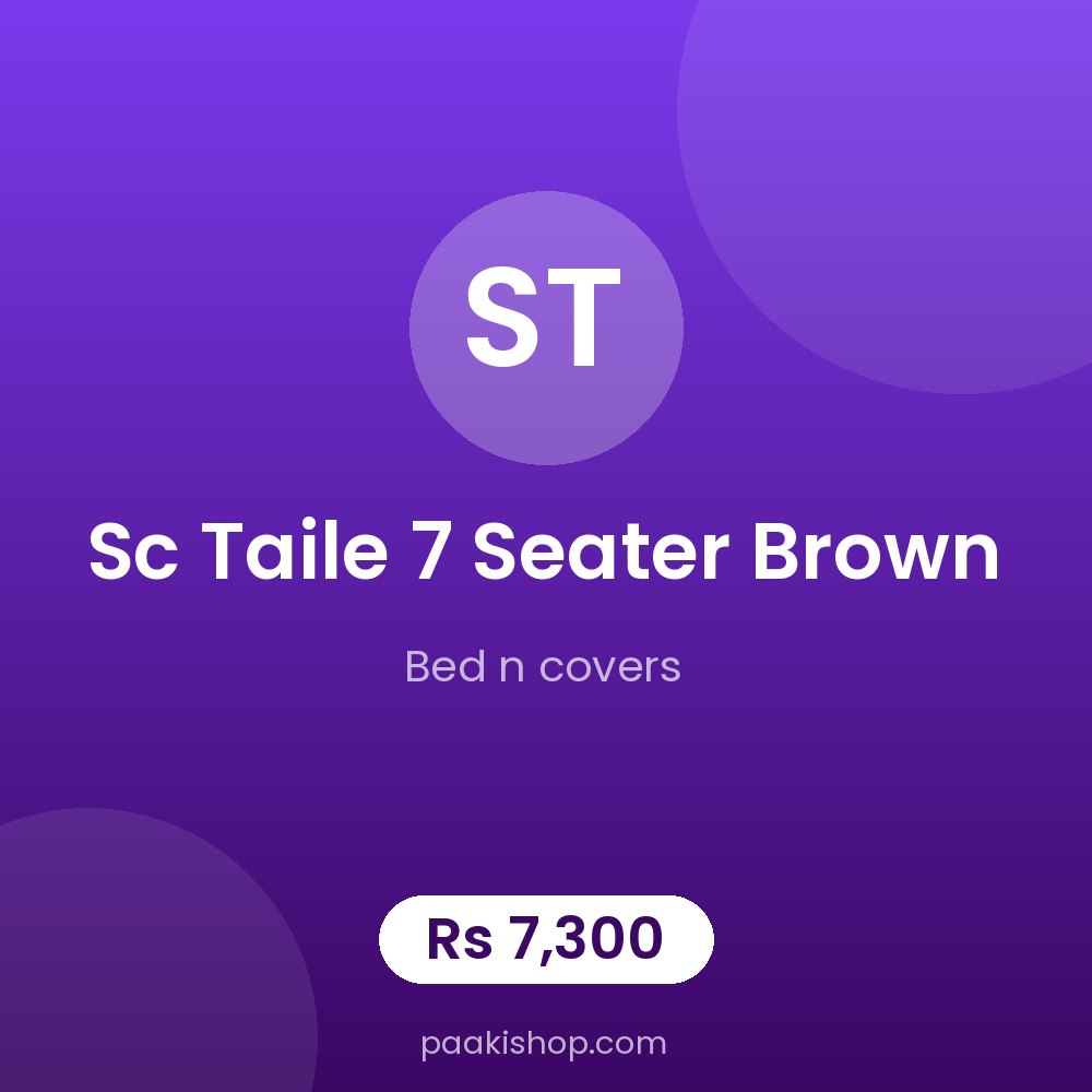 sc taile 7 seater brown