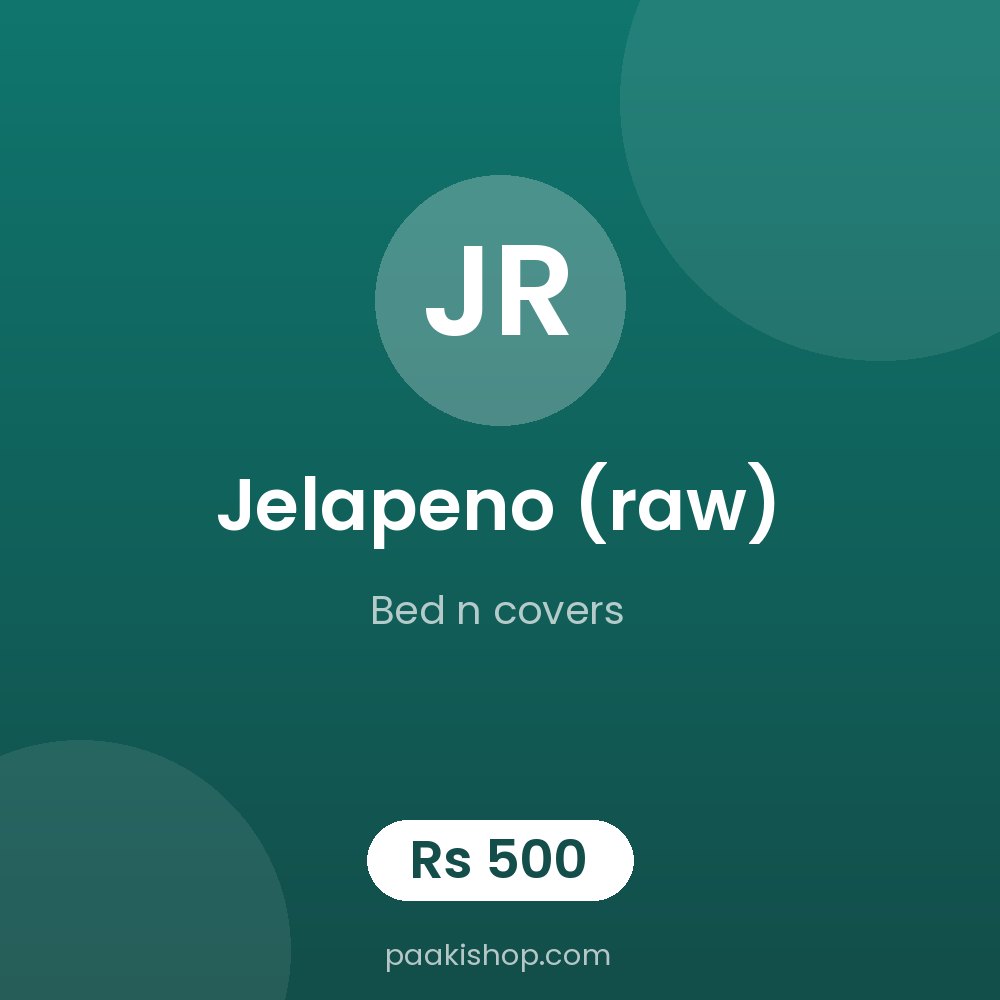 Jelapeno (raw)