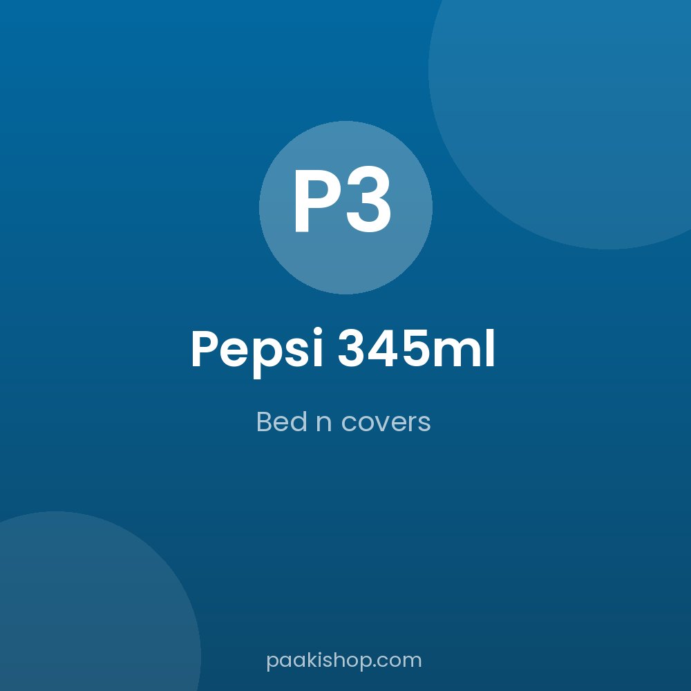 pepsi 345ml