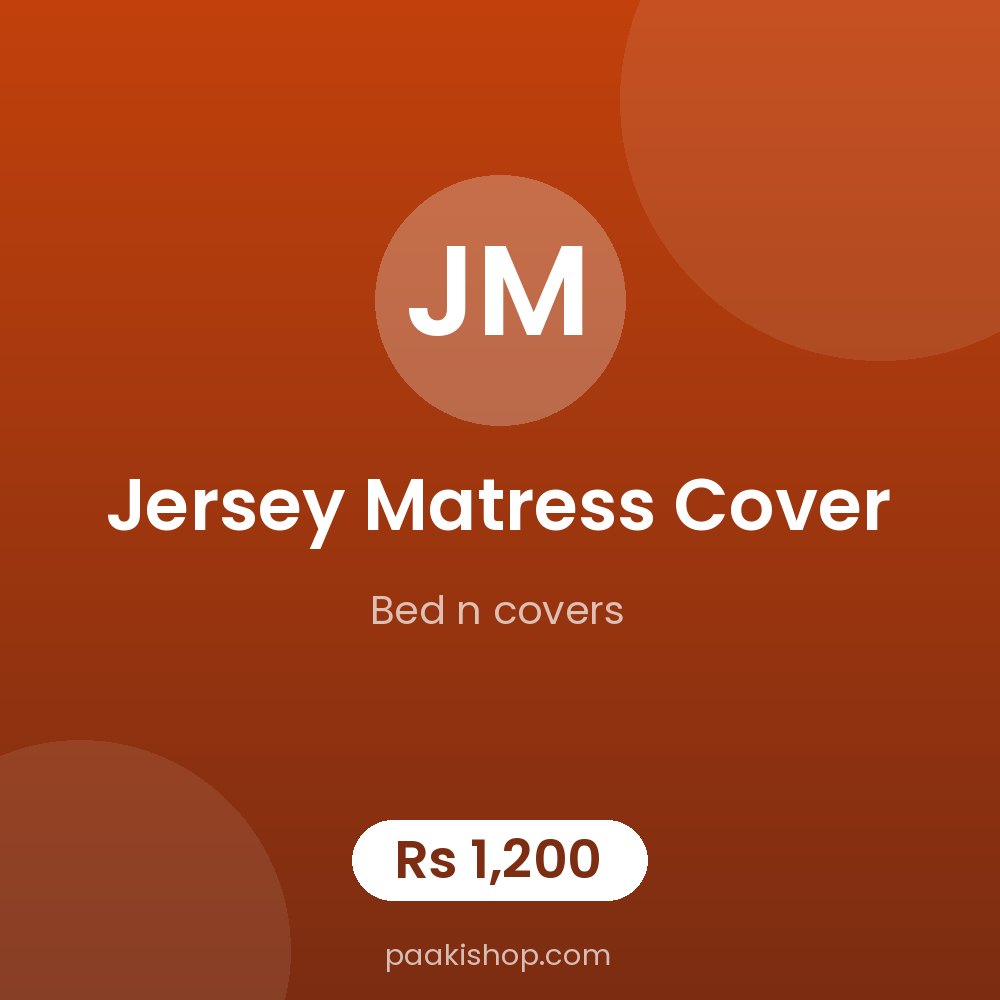 jersey matress cover