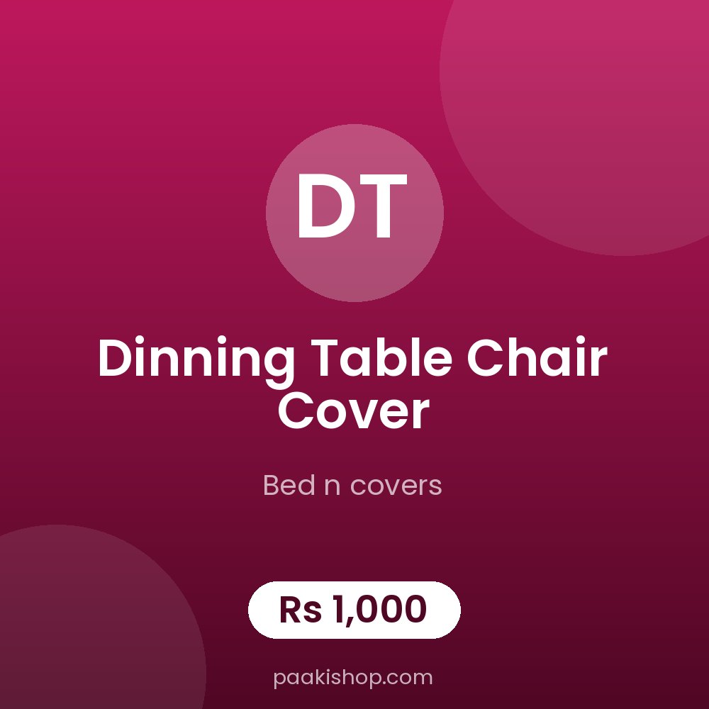 dinning table chair cover