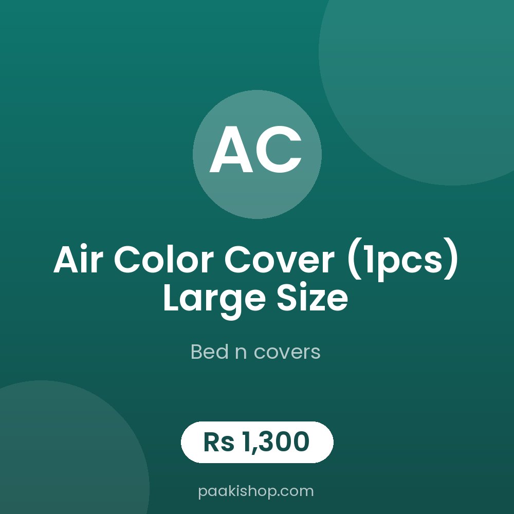 Air color cover (1pcs) large size