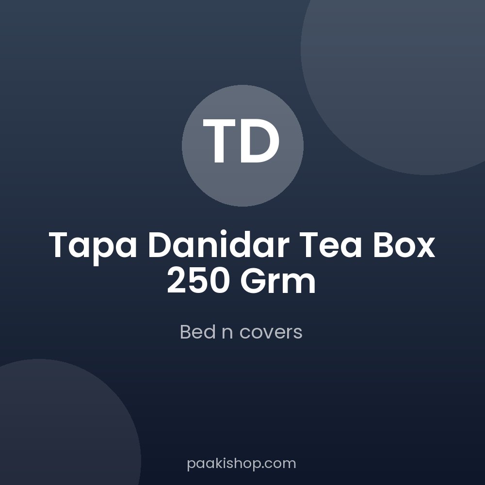 Tapa Danidar Tea Box 250 grm