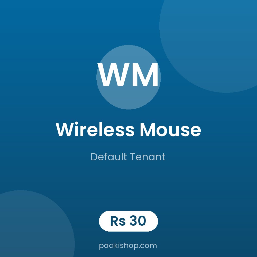 Wireless Mouse