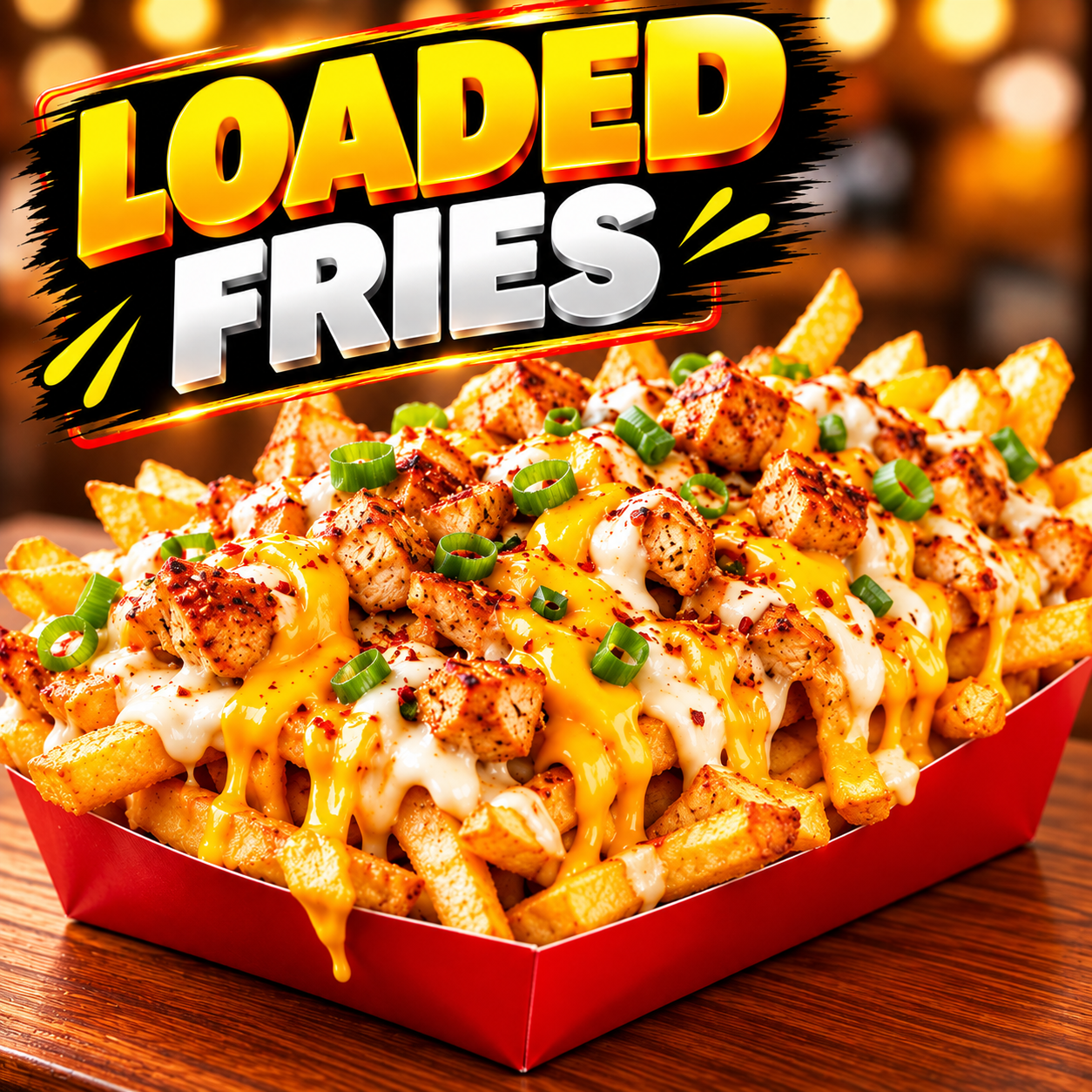 Pizza Fries Loaded