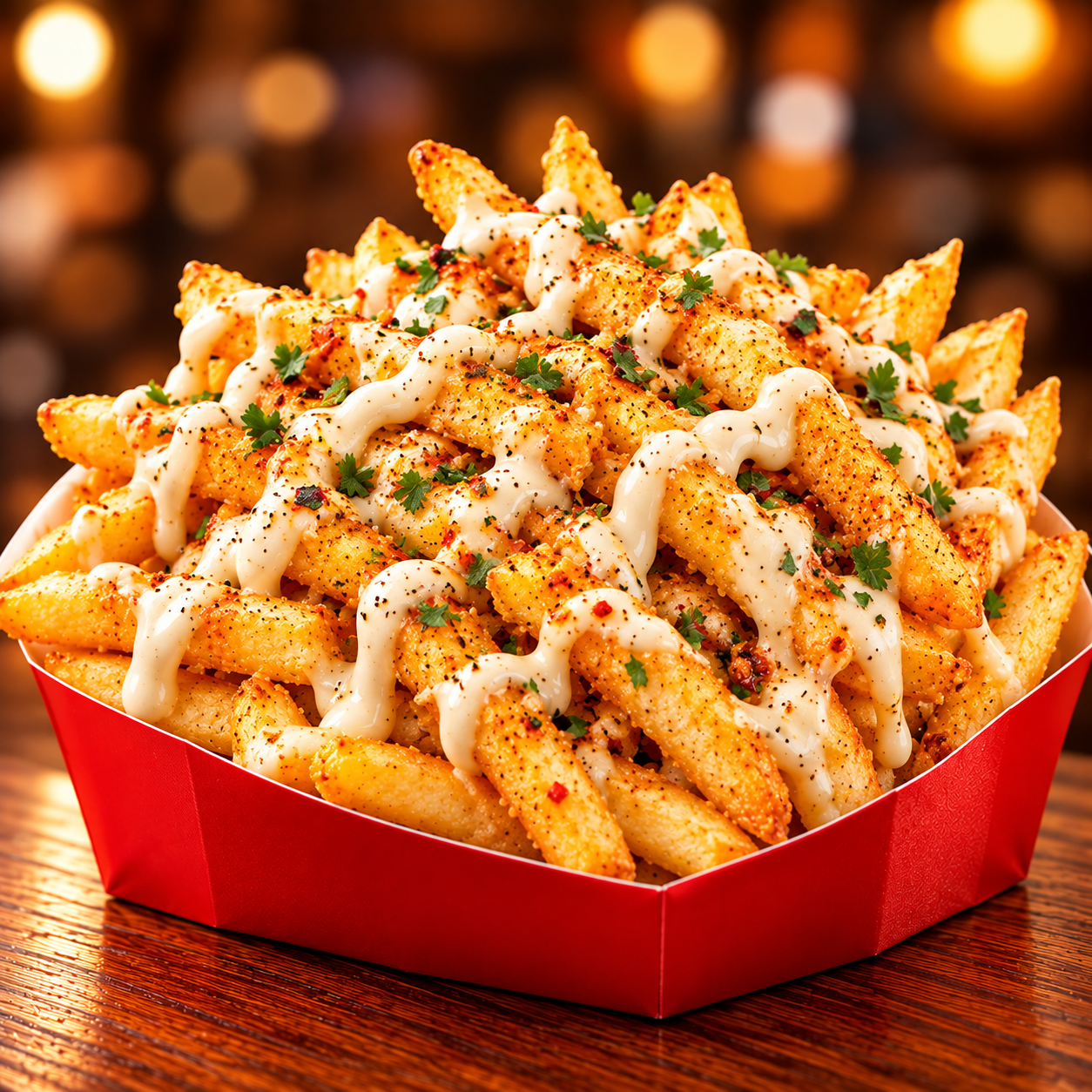 Mayo Garlic Frice